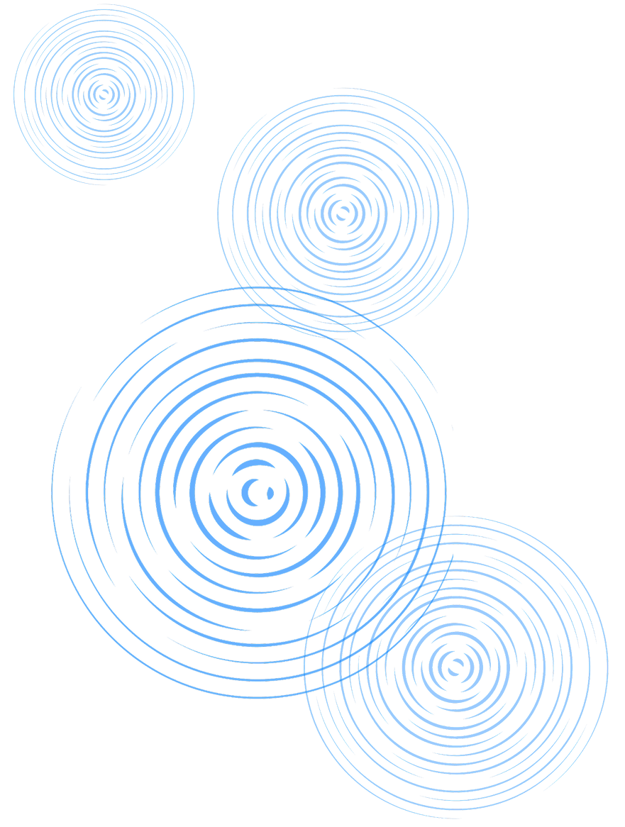Water ripple effect.